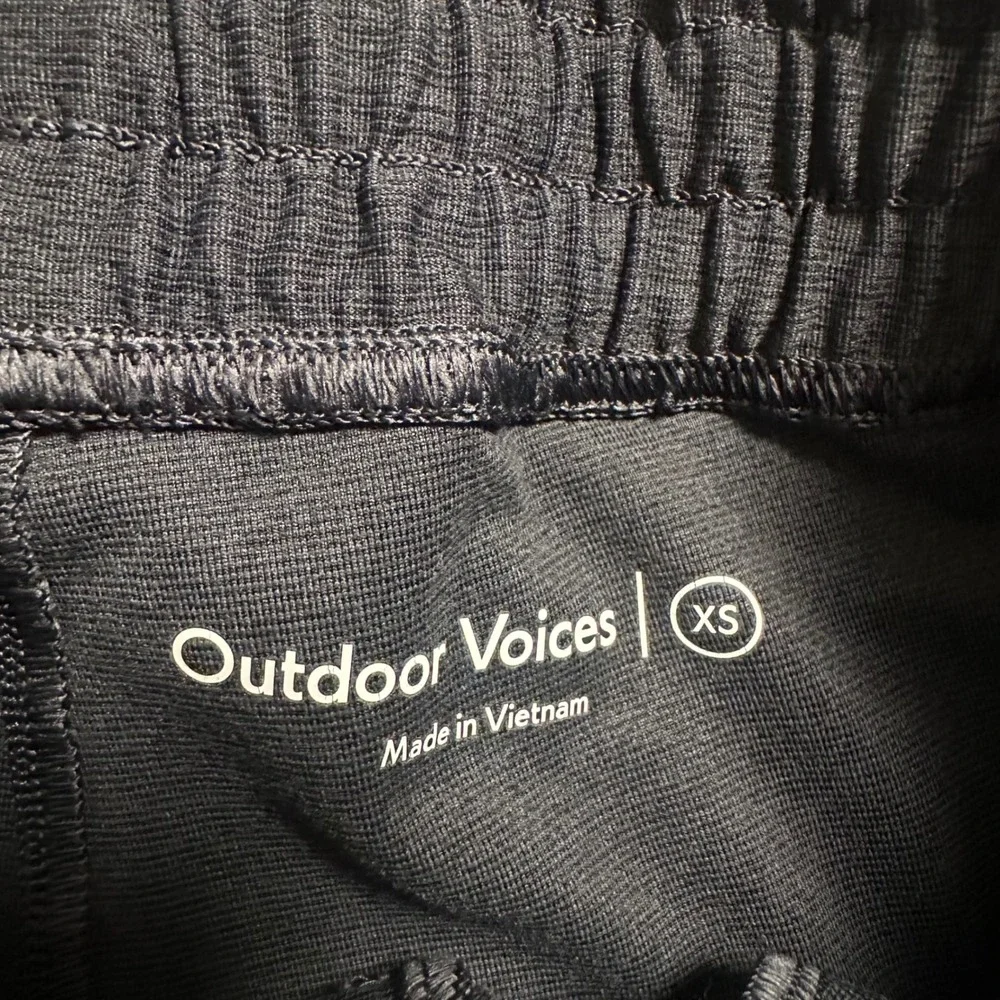 Outdoor Voices CloudKnit Sweatpants Mens XS Charcoal Gray Tapered Joggers